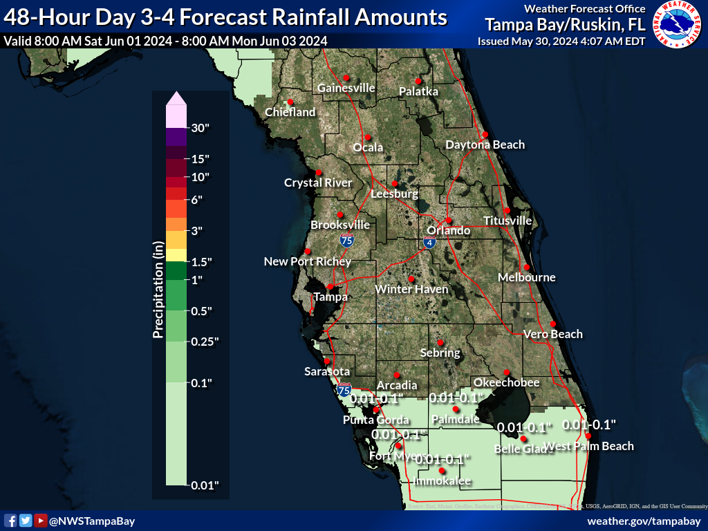 Expected Rainfall for Day 3-4