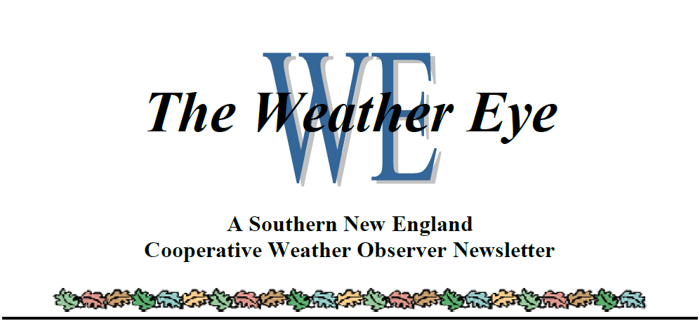 Weather Eyes Newsletter