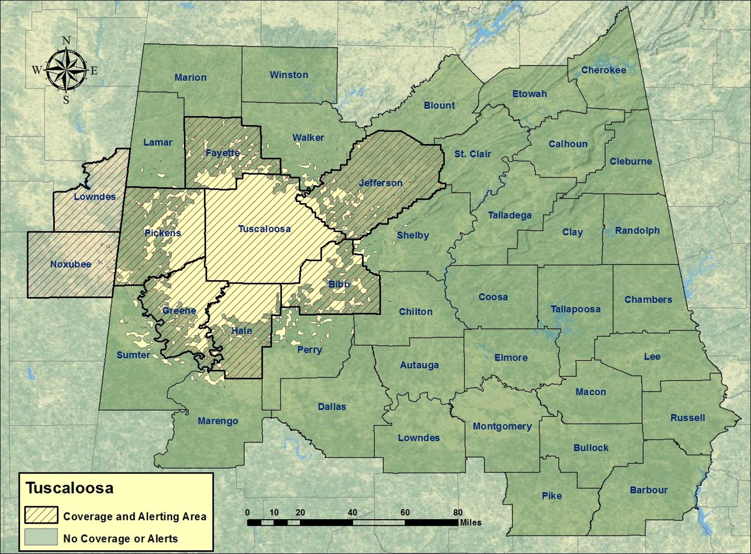 Tuscaloosa NOAA Weather Radio