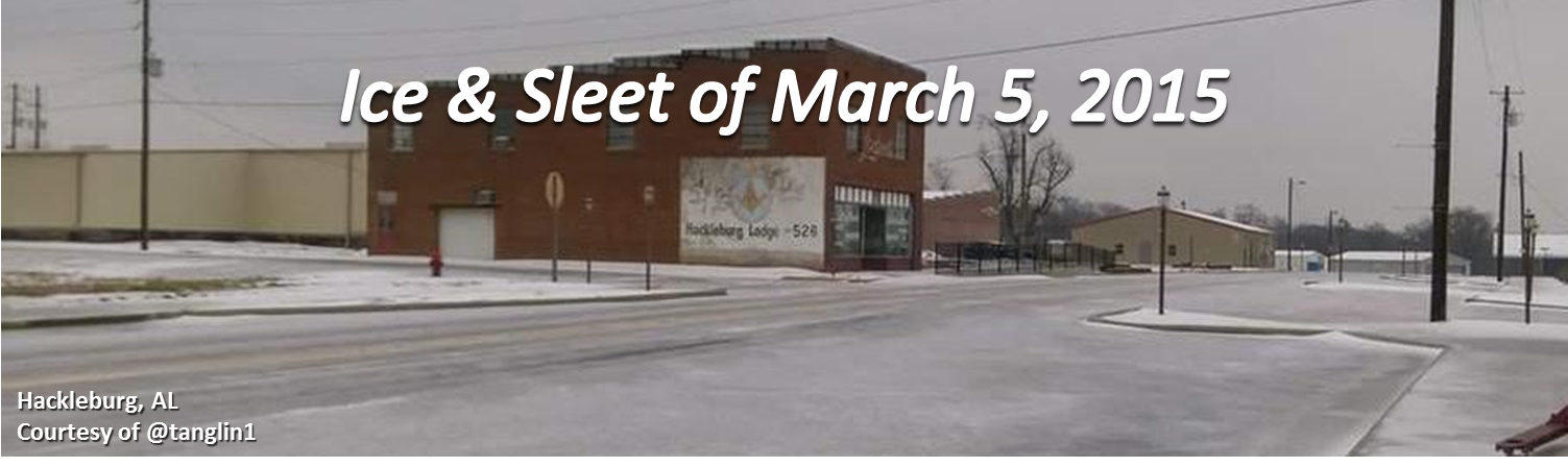Ice & Sleet of March 5, 2015