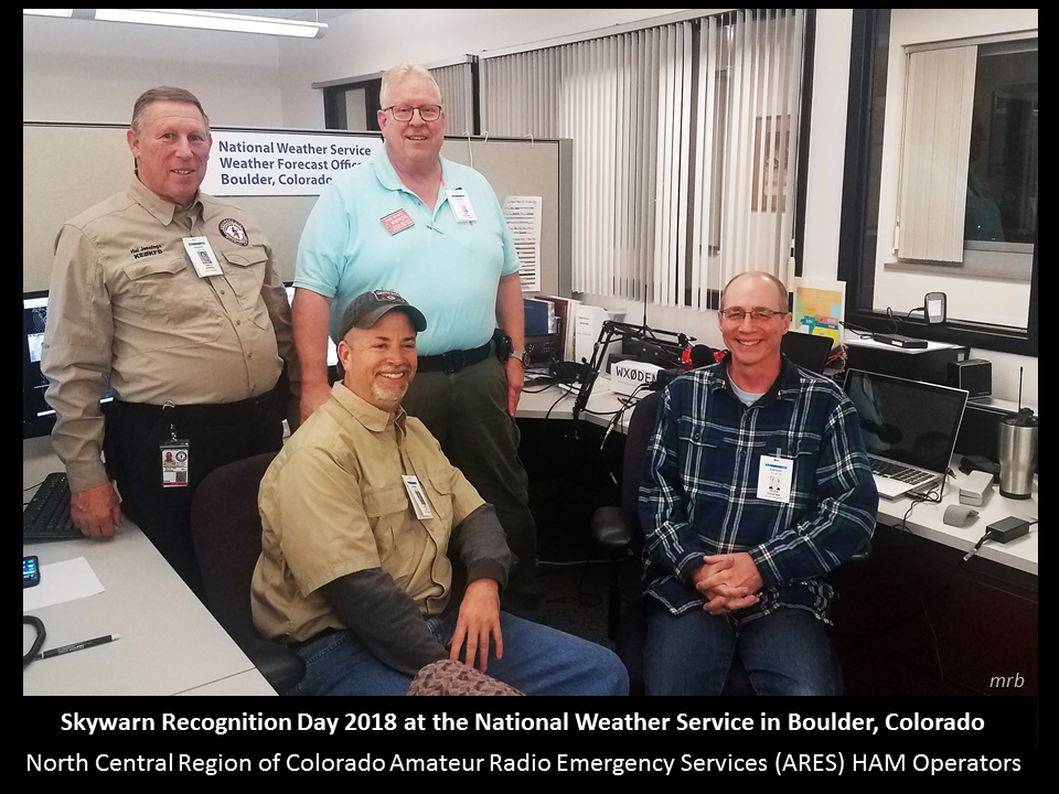 Skywarn Recognition Day 2018 Amateur Radio Operators