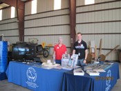 Rob Hart and MIC Nezette Rydell at NWS Booth, Air Fiesta 2010 (click to enlarge)