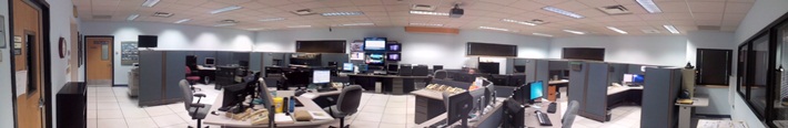 Panorama view of the NWS Brownsville/RGV reconfigured operations area