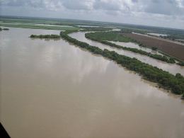 River Flood photo example, Starr County July 2010