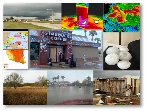 Collage of 2012 Weather Events in the Rio Grande Valley (click to enlarge)