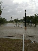 Zapata, Texas: urban flooding