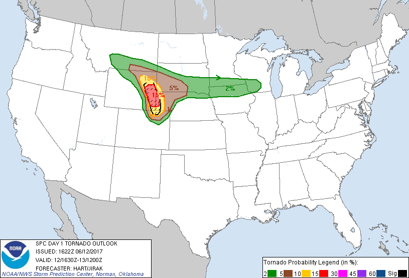 SPC Day 1 Probabilistic Outlook