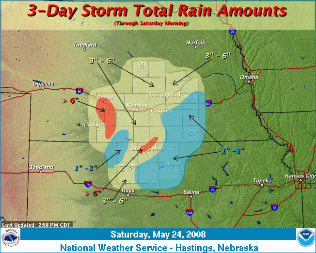May 22 24 2008 Heavy Rainfall Results In Flooding