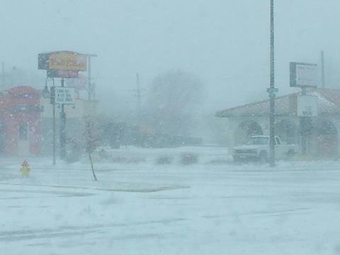 March 9 2013 Strong Thunderstorms Then Blizzard