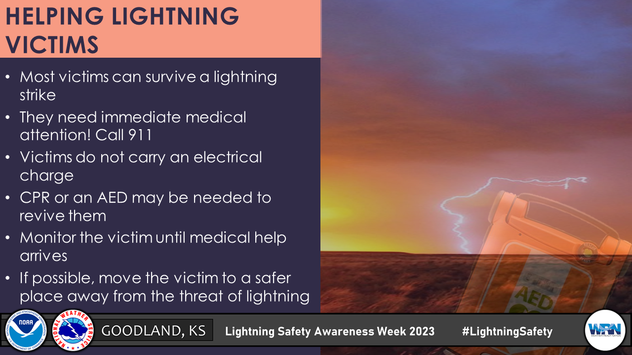 Helping Lightning Victims