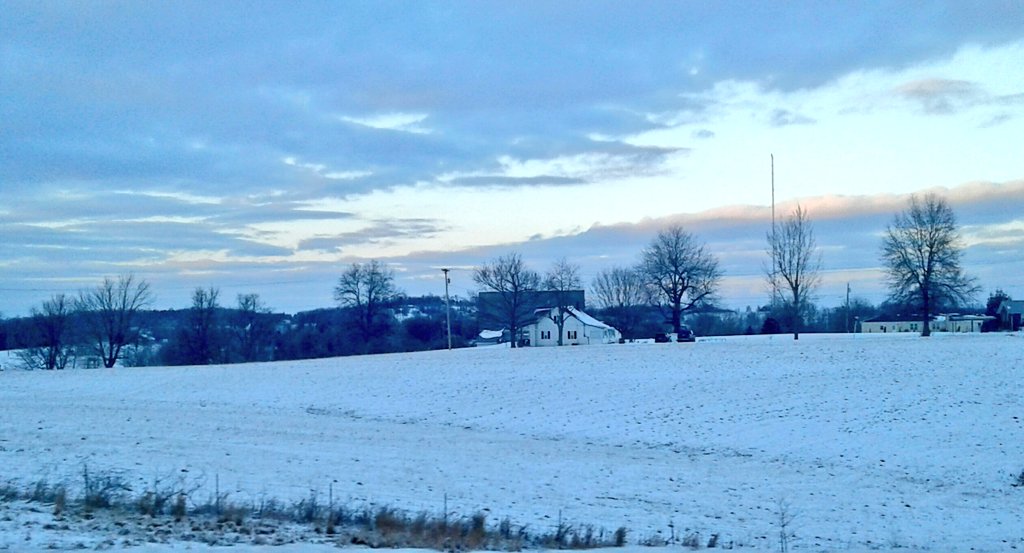 Leitchfield KY snow January 12, 2018