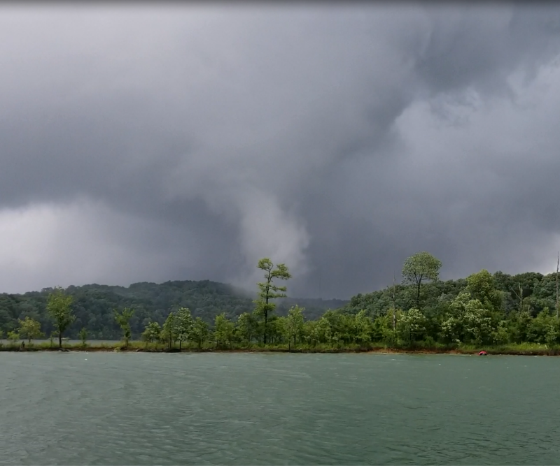 Nolin River Lake EF0 tornado June 25, 2018