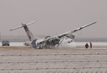 Plane crash at the Lubbock Airport - 27 January 2009