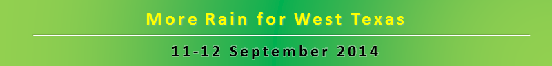 Banner for the 11-12 September 2014 rains