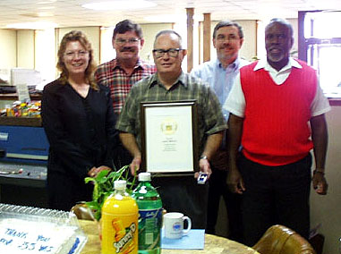 photo of Seminole, Texas cooperative observer and National Weather Service staff