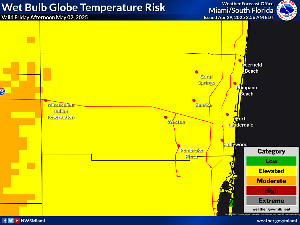 Wet Bulb Risk Day 4