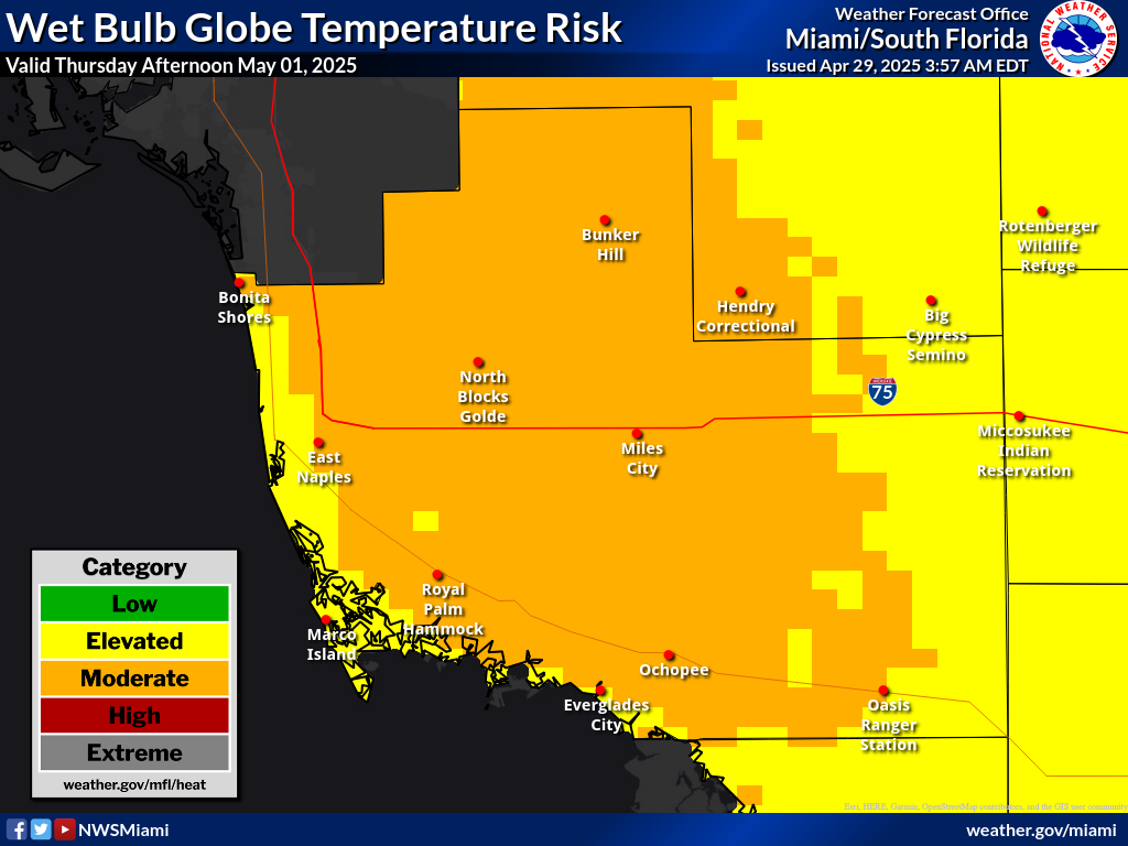 Wet Bulb Risk Day 3