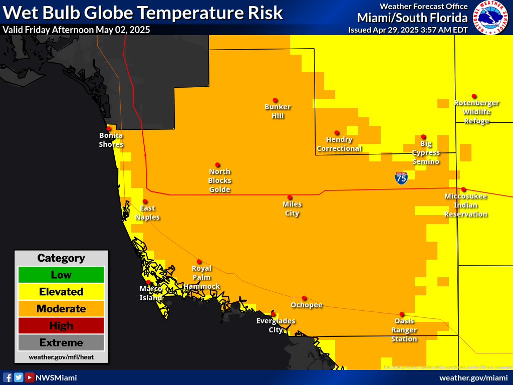 Wet Bulb Risk Day 4