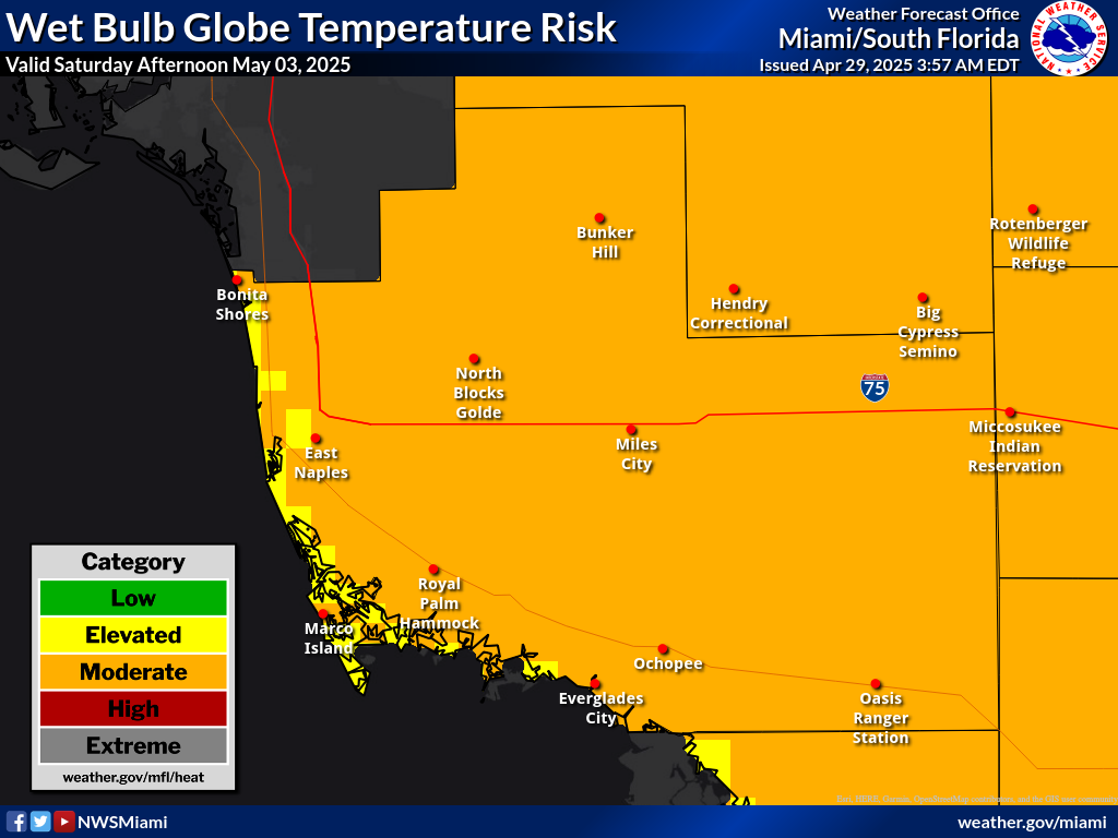 Wet Bulb Risk Day 5