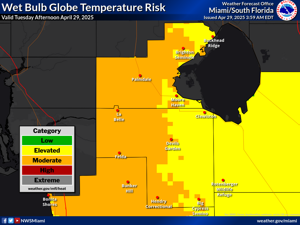 Wet Bulb Risk Day 1