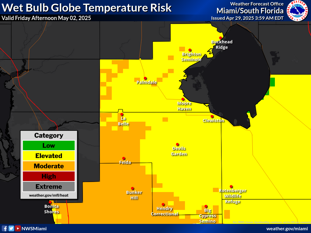 Wet Bulb Risk Day 4