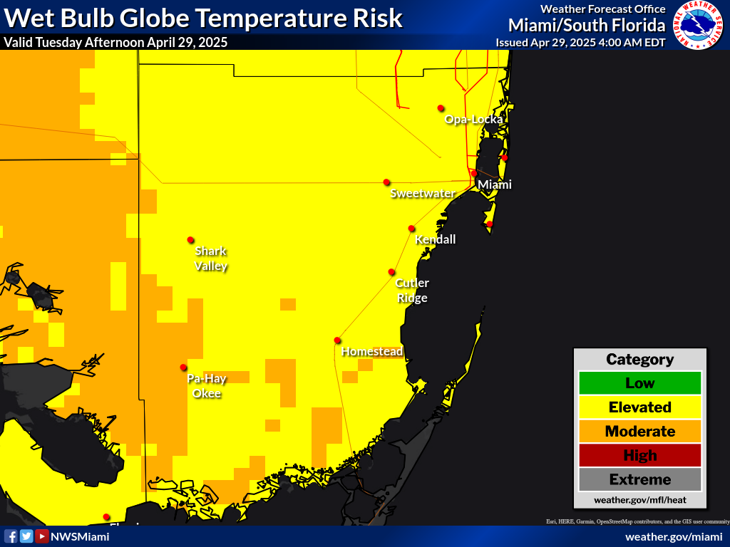 Wet Bulb Risk Day 1