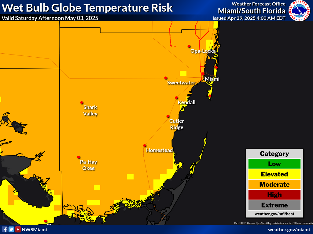 Wet Bulb Risk Day 5