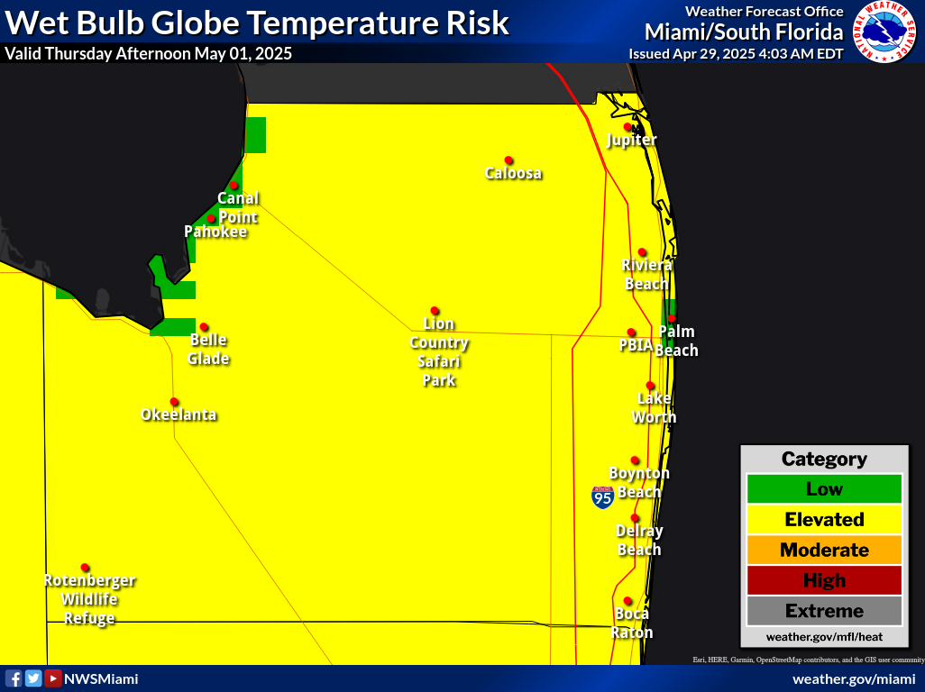 Wet Bulb Risk Day 3