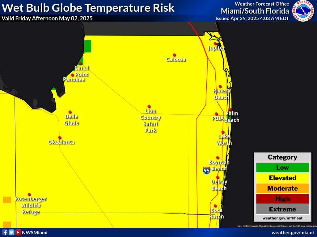 Wet Bulb Risk Day 4