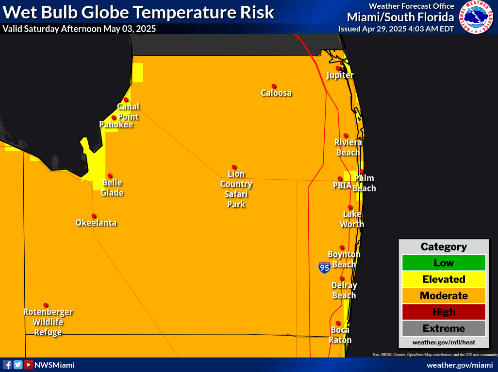 Wet Bulb Risk Day 5