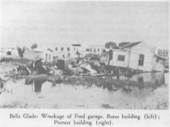 Belle Glade after 1928 hurricane