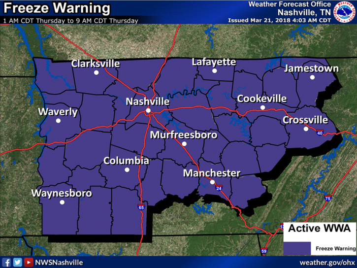 Nashville Severe Weather Realtime Weather