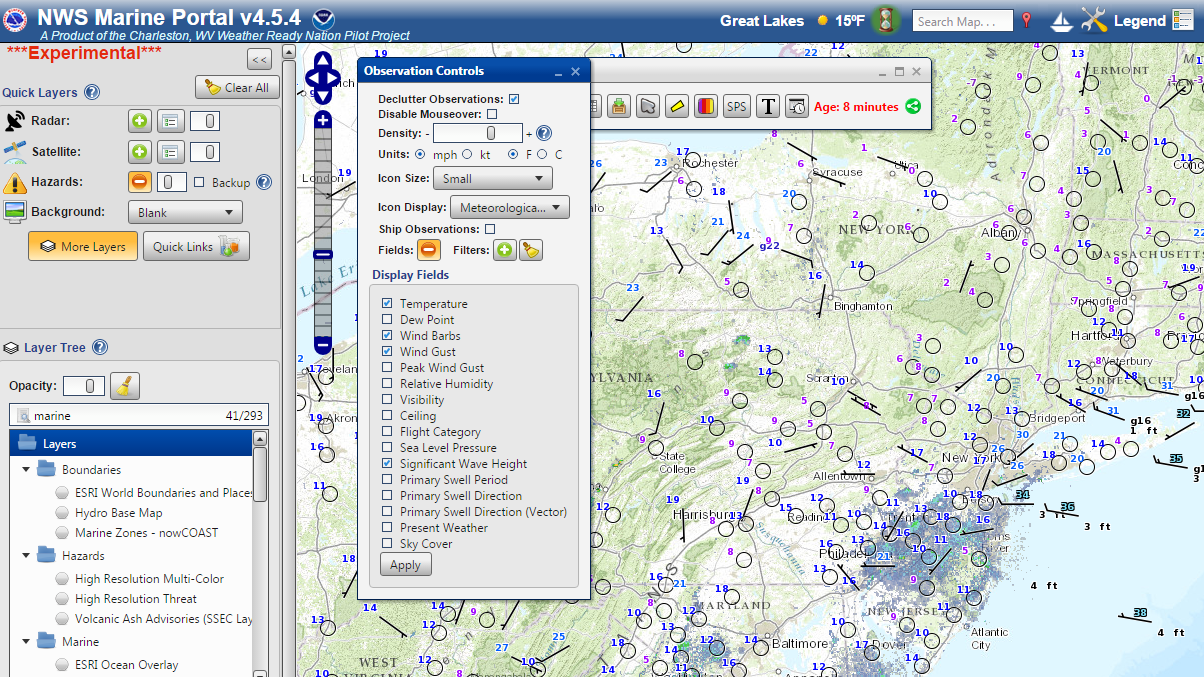 Marine Weather Forecast