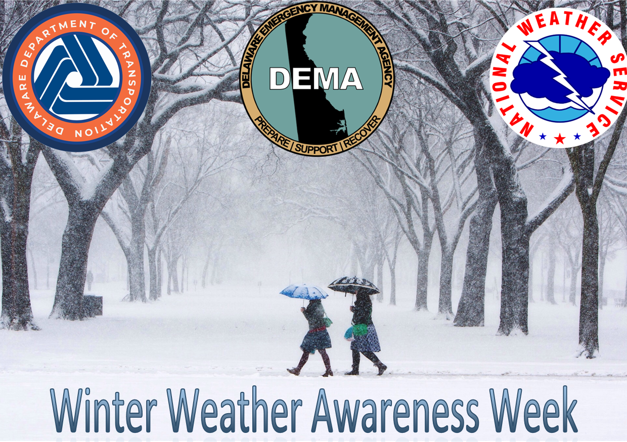Winter weather awareness week banner