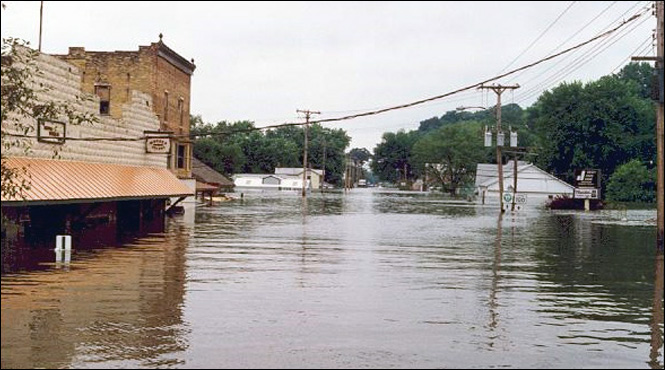 Flooding in Indiana