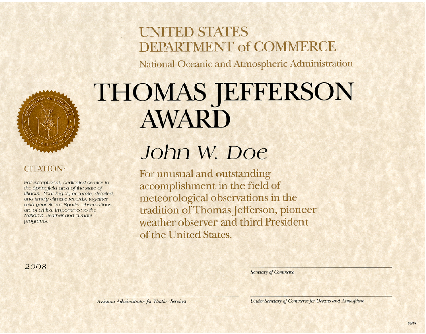 Thomas Jefferson Award