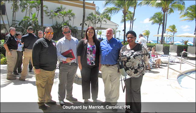 Courtyard by Marriott, Carolina, PR, TsunamiReady supporter ceremony, September 2016