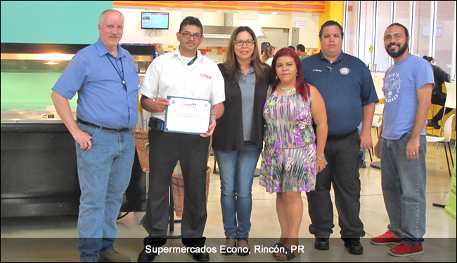 SupermercadosEcono, PR, TsunamiReady supporter ceremony, September 2016