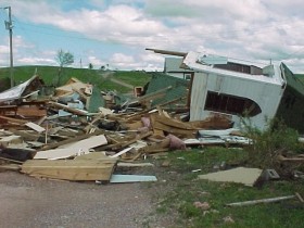 Storm damage photo
