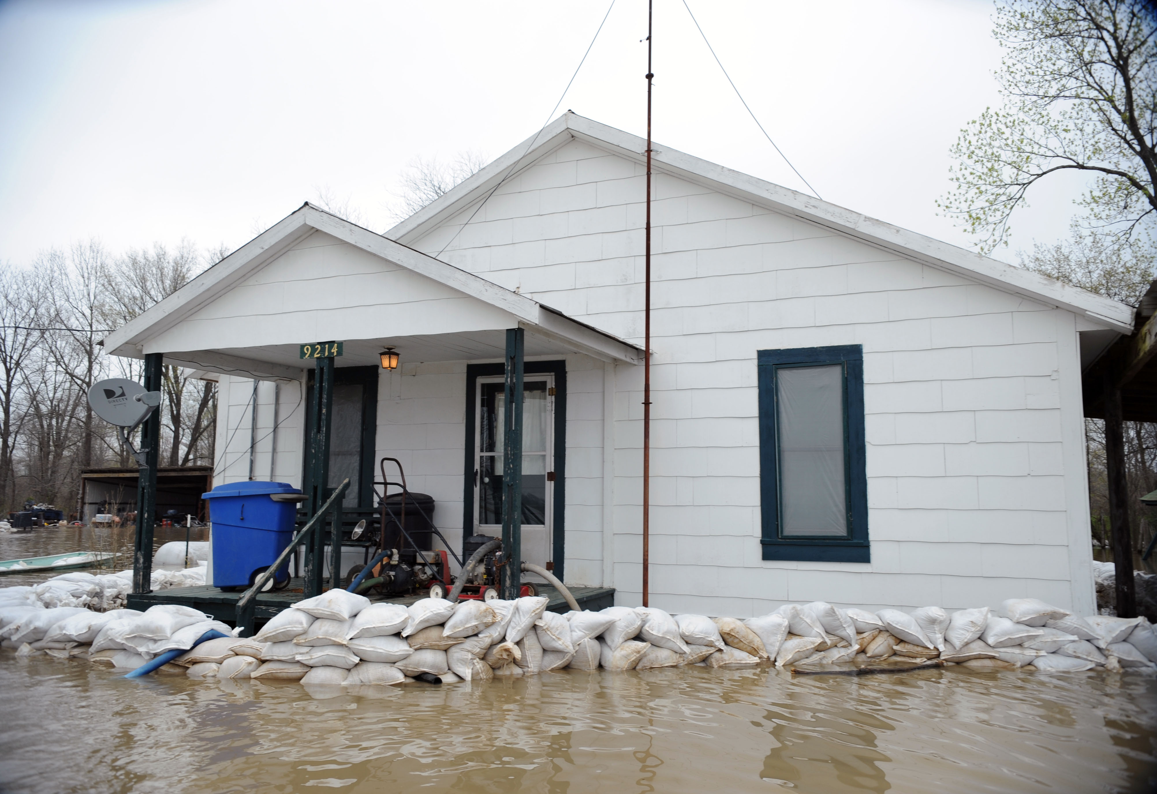 flooded home--NOAA