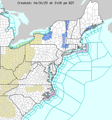 REGIONAL NWS ADVISORIES