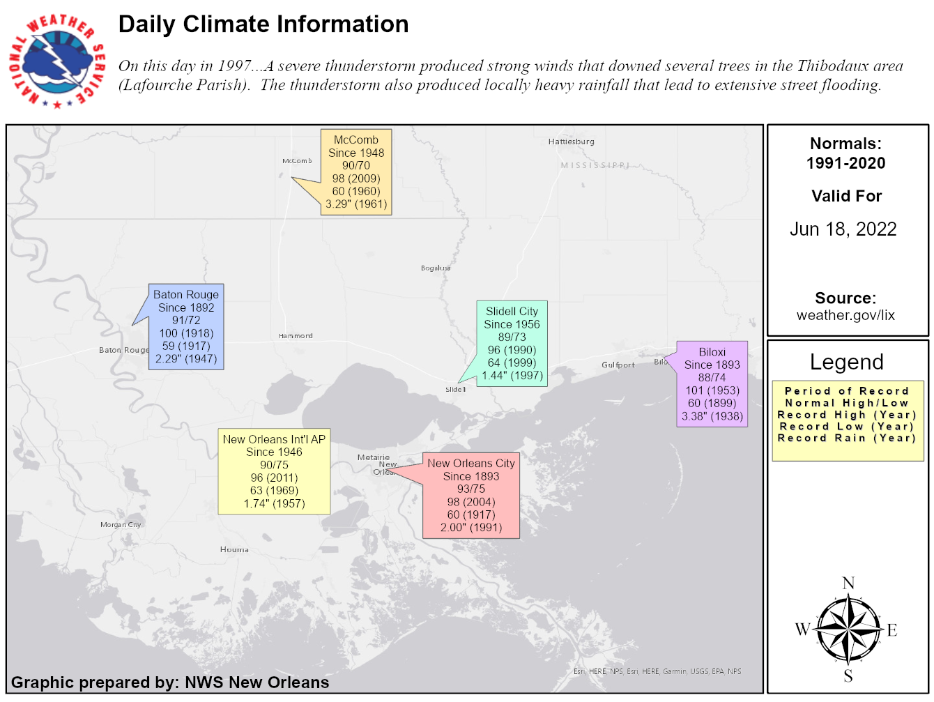 Image of Climate Data for Today