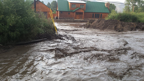 Ute Park Burn Scar Flash Flooding