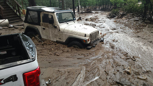 Ute Park Burn Scar Flash Flooding