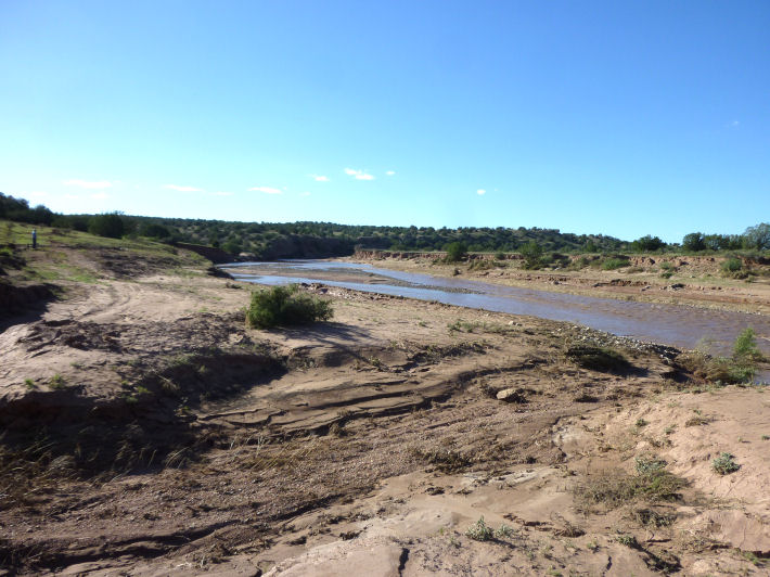 Pecos River near Colonias