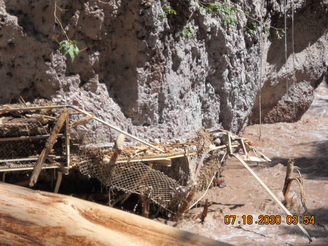 Glenwood Catwalk destroyed by flooding