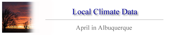 April in Albuquerque