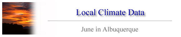 June in Albuquerque