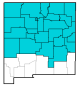 Image of Albuquerque's County Warning Area