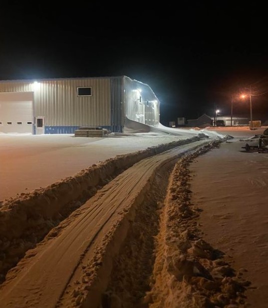 Travel conditions the day after the March 31 event in Day County (SD Highway Patrol)